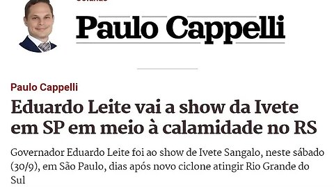 O show da Ivete Sangalo e o RS "dança"?