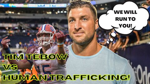 TIM TEBOW detours Signing with Jaguars To SPEAK AGAINST HUMAN TRAFFICKING!