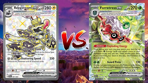 Pokemon TCG Live Revavroom EX Tatsugiri VS Forretress EX Dusknoir!!