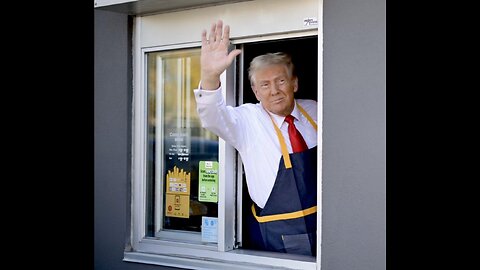 TRUMP WINS MCDONALD'S EMPLOYEE OF THE YEAR!