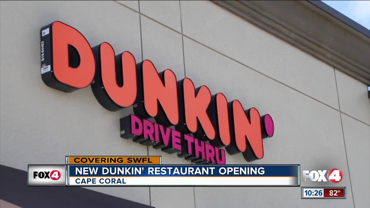 New 'Dunkin' opens in Cape Coral, without the donuts in the name