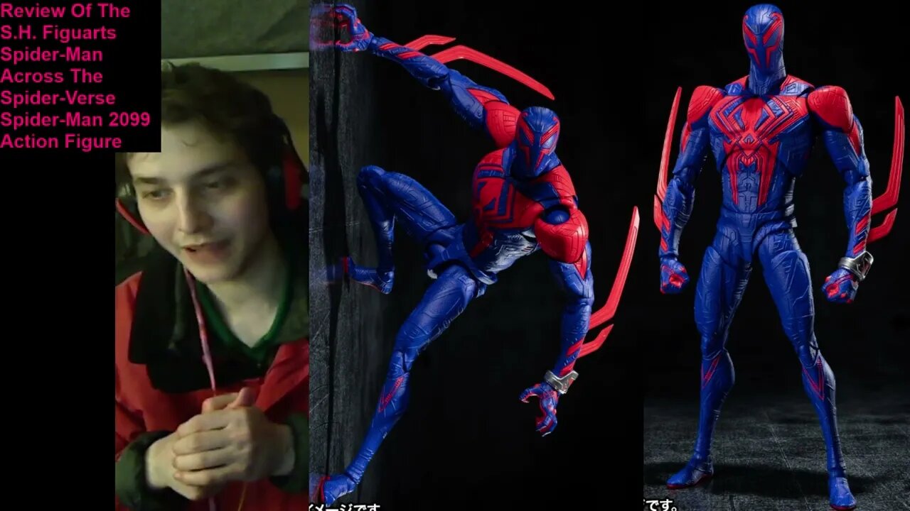 Review Of The S.H. Figuarts Spider-Man Across The Spider Verse Spider-Man 2099 Action Figure