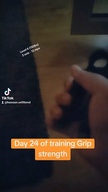 Day 01 of training pike push