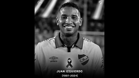 Pro footballer Juan Izquierdo (27) dies days after mid-match collapse due to irregular heartbeat