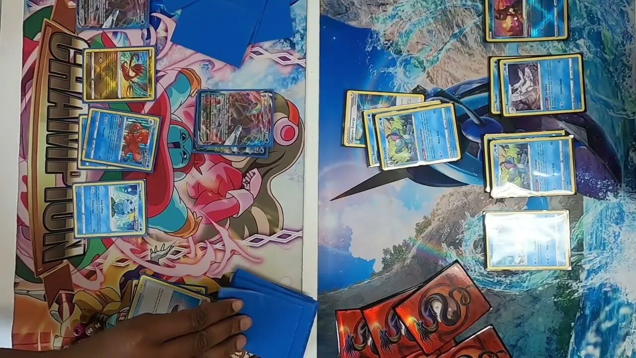 Inteleon VMAX/Radiant Eternatus vs Inteleon at @pocketsloths7162 | Pokemon TCG