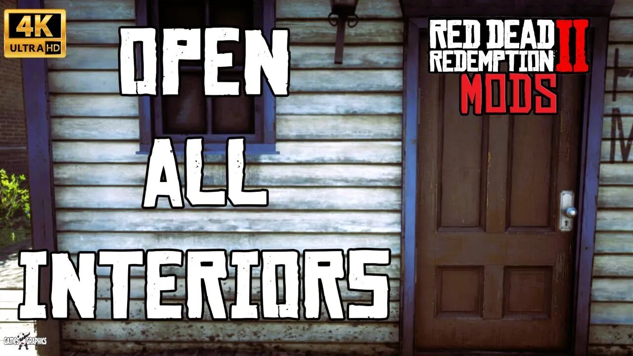 Installing Open All Interiors (2022) RDR2 MODS
