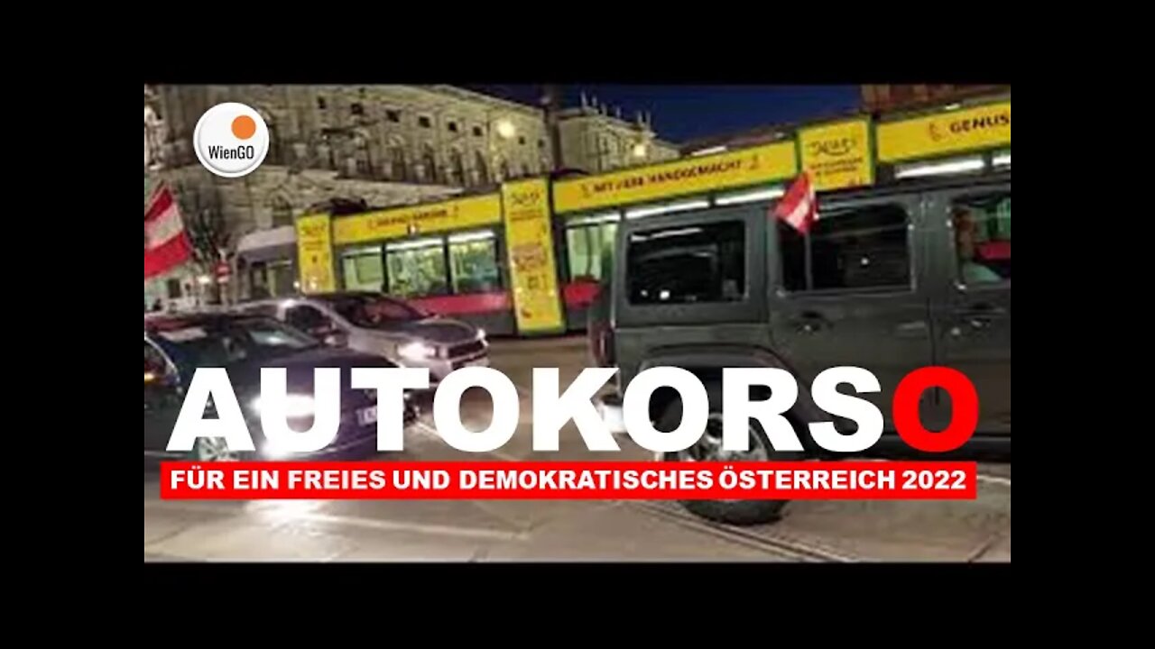 WienGo WIEN DEMO 14.1.22 (2) +++AUTOKORSO DER CORONA MAßNAHMENGEGNER+++