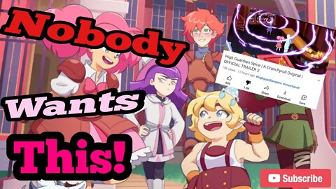 High Guardian Spice official trailer 2 gets BACKLASH! #highguardianspice #crunchyroll #woke