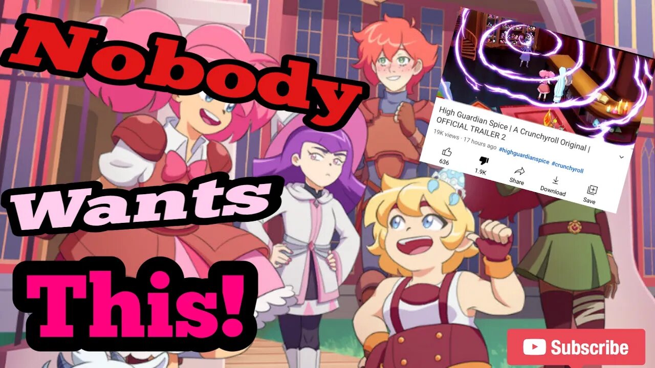High Guardian Spice official trailer 2 gets BACKLASH! #highguardianspice #crunchyroll #woke