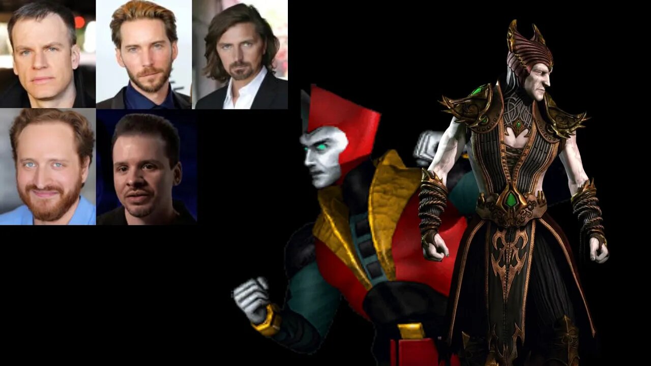 Video Game Voice Comparison- Shinnok (Mortal Kombat)