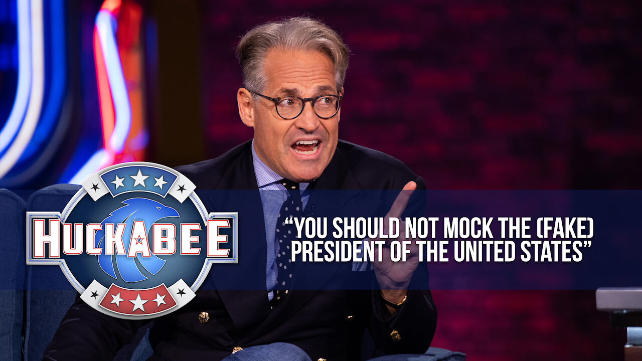 “You Should Not MOCK The (Fake) President of the UNITED STATES” -Eric Metaxas | Huckabee