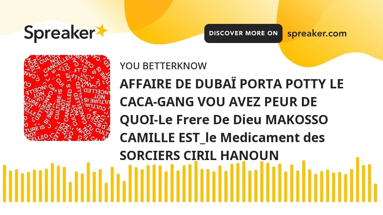 AFFAIRE DE DUBAÏ PORTA POTTY LE CACA-GANG VOU AVEZ PEUR DE QUOI-Le Frere De Dieu MAKOSSO CAMILLE EST