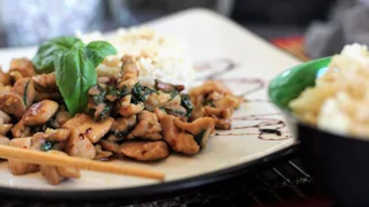 Spicy Thai Basil Chicken | It's Only Food w/ Chef John Politte