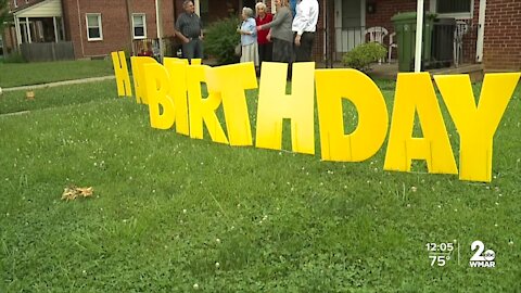 Baltimore woman celebrates her 100th birthday