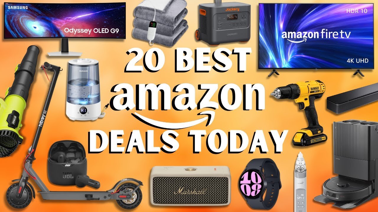 "🔥 20 MUST-HAVE Amazon Deals This October! Limited Time Savings You Can't Ignore!"