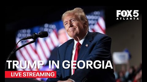 Donald Trump in Georgia "Everything Joe Biden touches turns to shit."