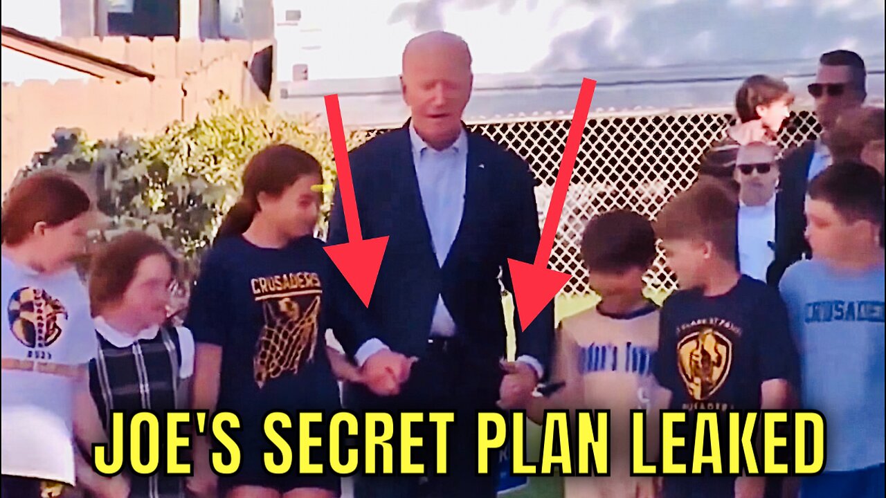 Biden’s Handlers NOT HAPPY that their “Walking Routine” plan was LEAKED! 😮