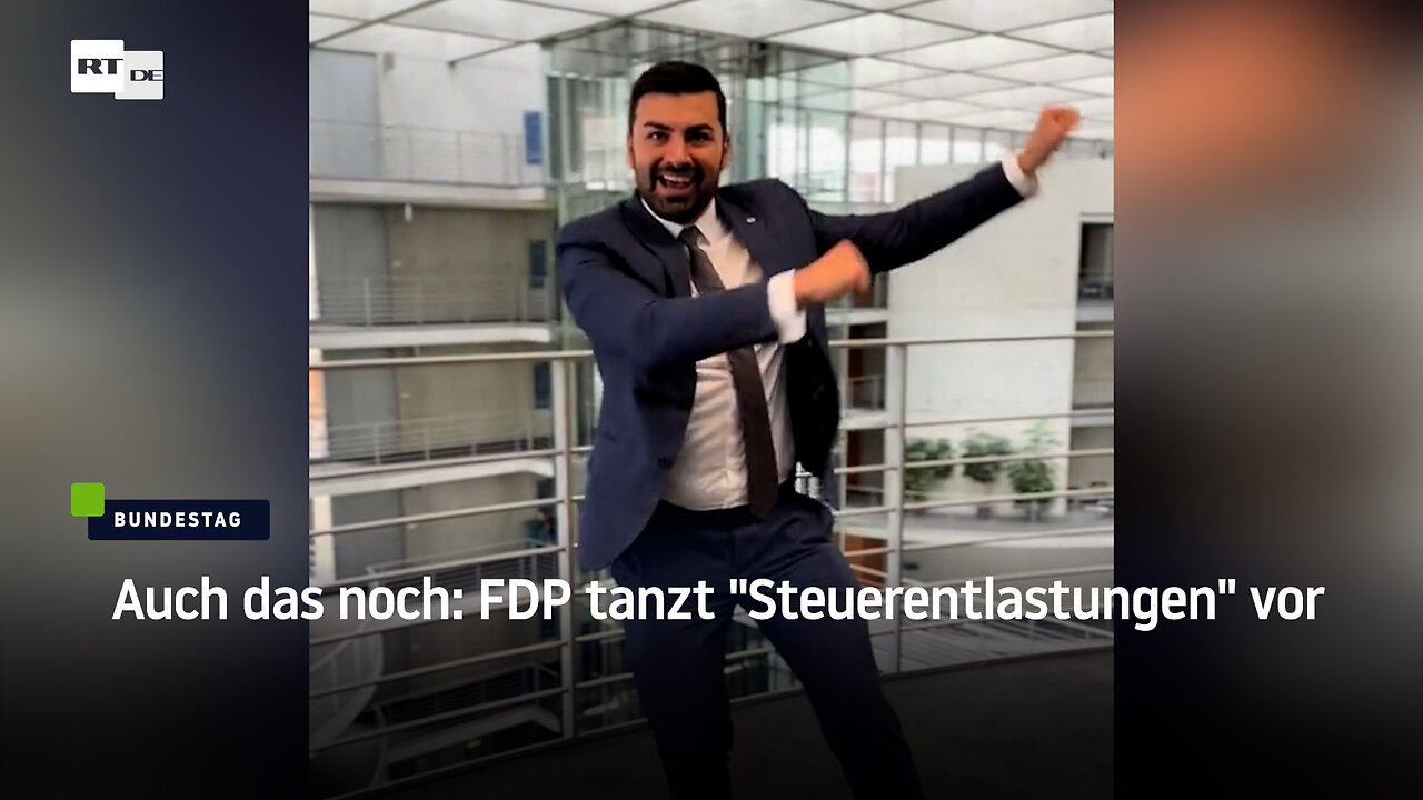 Auch das noch: FDP tanzt "Steuerentlastungen" vor