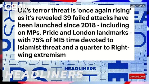 75% of MI5 time devoted to Islamist threat and a quarter to Right-wing extremism 🗞 Headliners