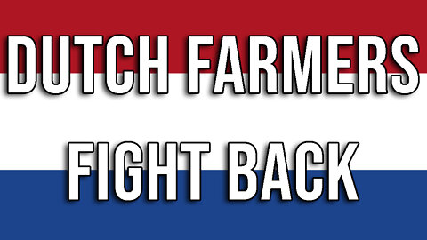 Dutch Farm Fight is GLOBAL FOOD FIGHT: Davos "Food Hubs"