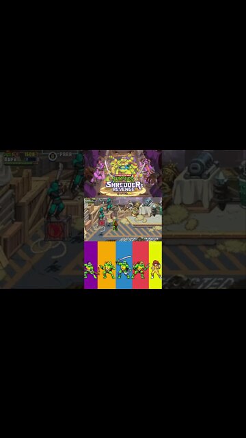 TARTARUGAS NINJAS SHORTS #63 - FASE 11