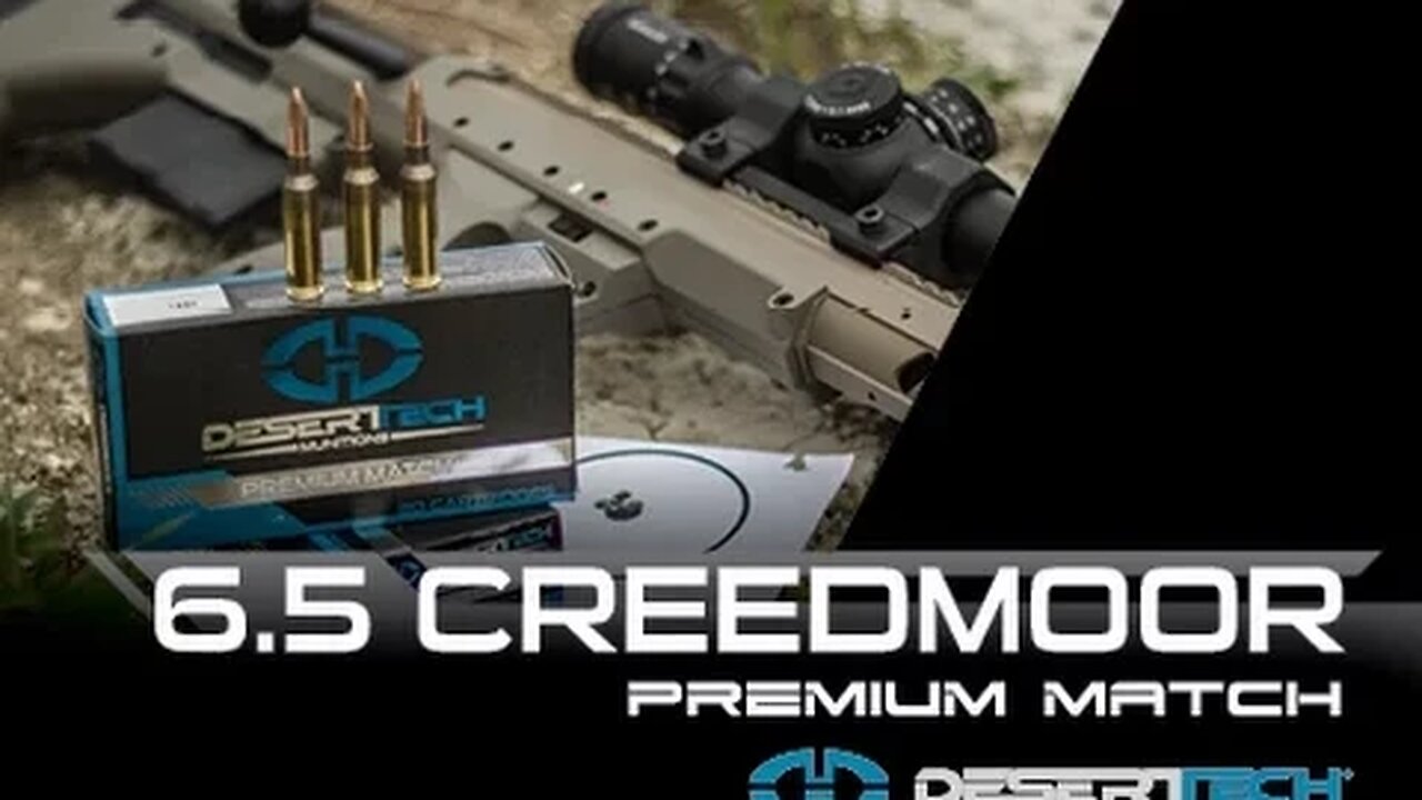 DTM 6.5 Creedmoor Ammo - Desert Tech Ammunition - SRS-A1 Covert