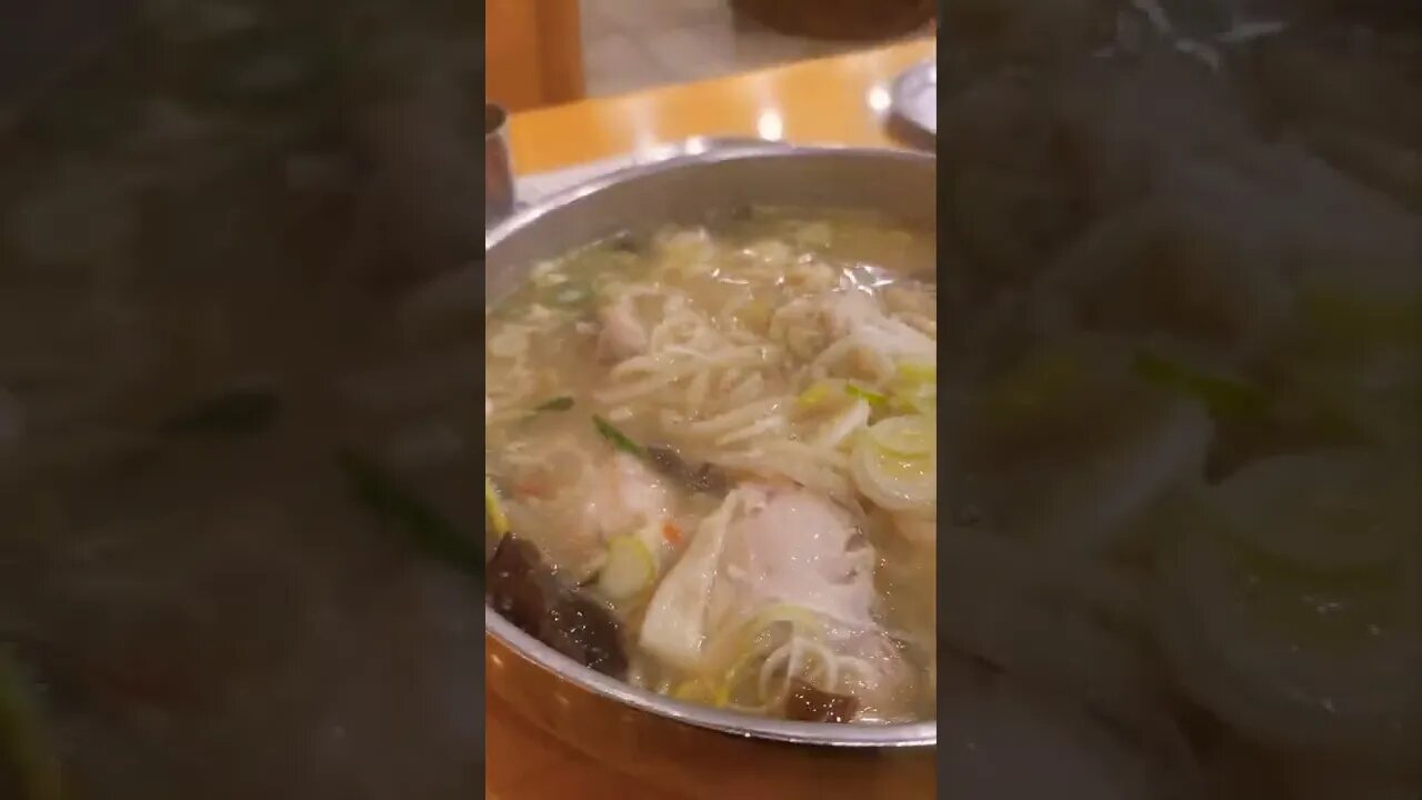 #cooking #cook #food Korean Chiken noodle soup 닭칼국수