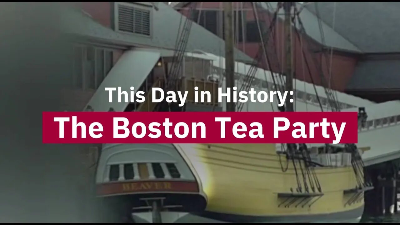 This Day in History: The Boston Tea Party