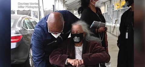 93-year-old woman travels over 300 miles to vote