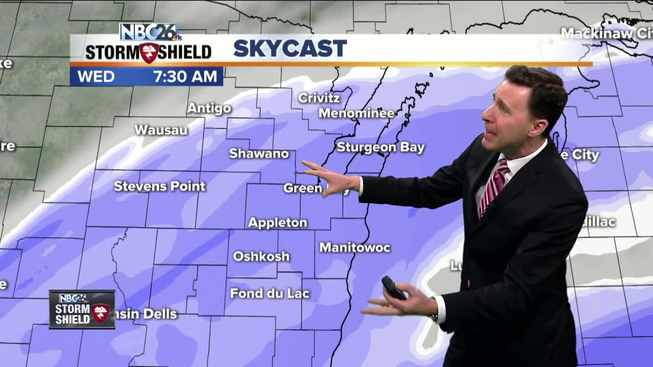 Michael Fish's NBC26 Storm Shield weather forecast