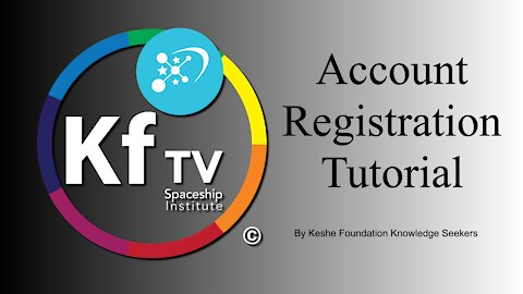 KFTV Account Registration Tutorial