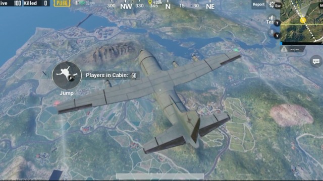 PUBG - MOBILE GAMEPLAY #1 FIRST JUMP