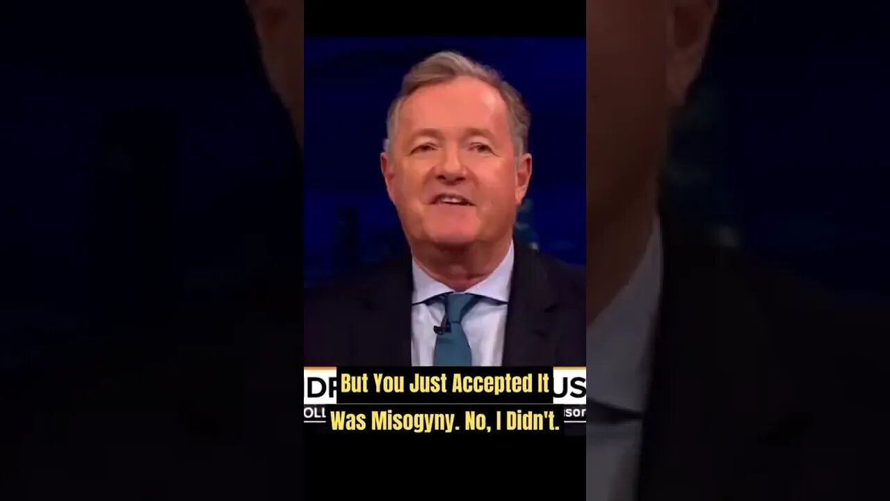 PIERS MORGAN TRIES TO TRAP ANDREW TATE ON MISOGYNY