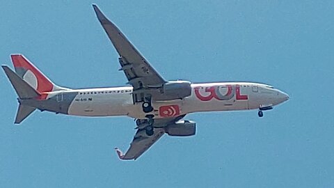 Boeing 737-800 PR-GXD coming from Rio de Janeiro(Galeão) to Fortaleza