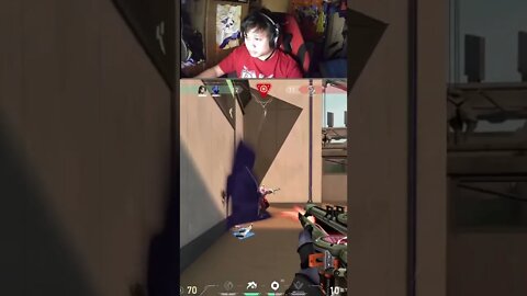 Omen Plays by Dpkrozz at Bind, friends trashtalking the enemy #shorts