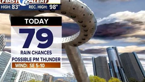 rain chances increase