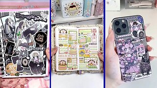 Decorate Notebook With Sticker And Washi tape| DIY craft