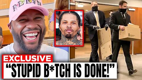 Floyd Mayweather's FIRST WORDS After FEDS RAIDED Tank Davis’ HOUSE & FOUND THIS!