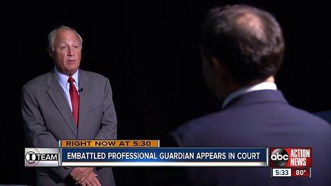 Embattled professional guardian appears in court