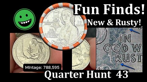 New & Rusty coins! - Quarter Hunt 43