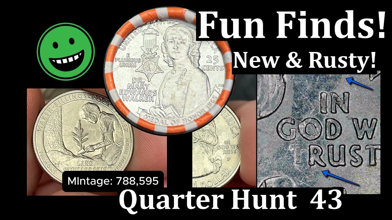 New & Rusty coins! - Quarter Hunt 43