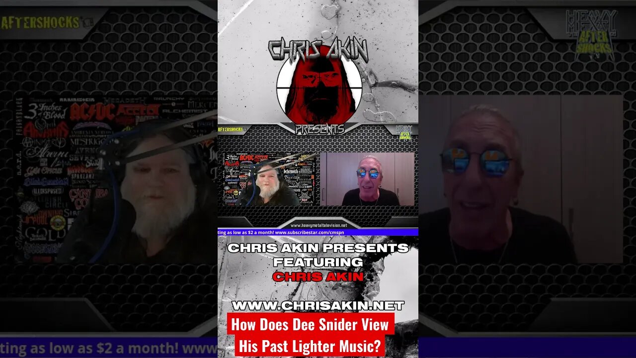 How Does Dee Snider View His Lighter Past Material? #heavymetal #twistedsister #hotlove