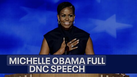 Michelle Obama Addresses the DNC (August 20, 2024)