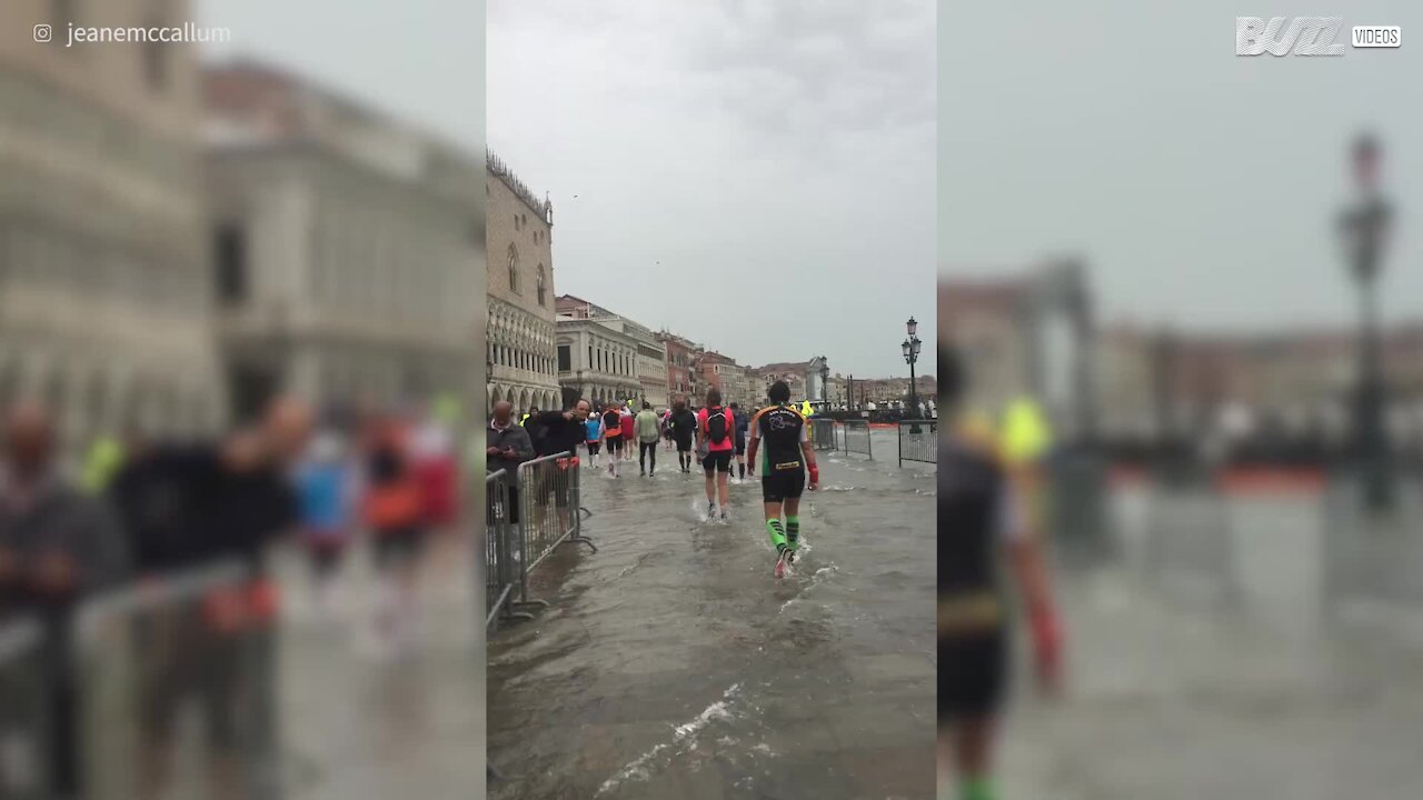 La maratona sulle acque di Venezia