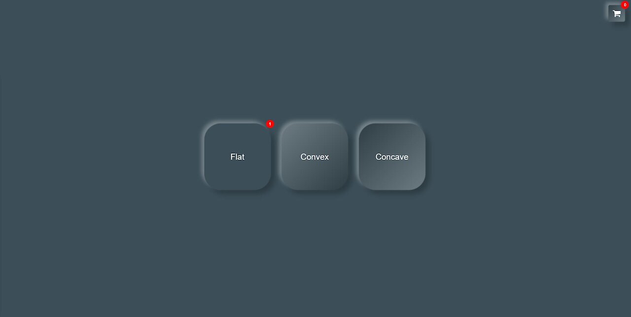 Add to Cart Animation and Button Neumorphism | HTML & CSS and JavaScript