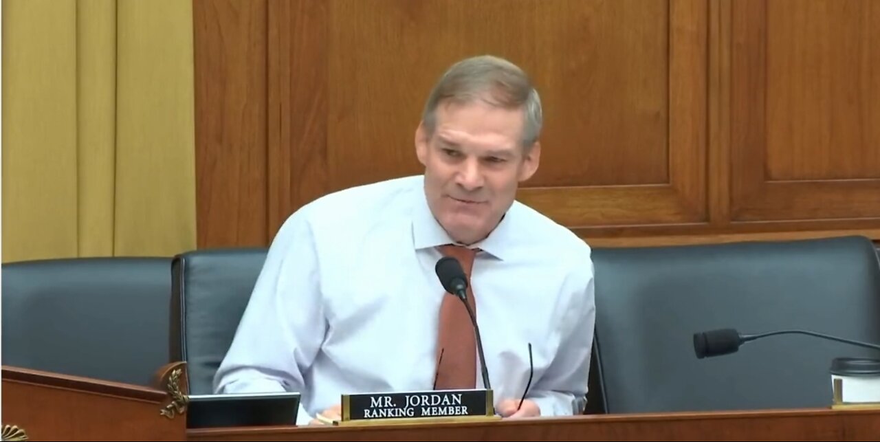 Rep Jim Jordan EXPOSES Democrats Real Goal For Guns