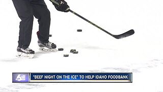 "Beef Night on the Ice" to help Idaho Foodbank