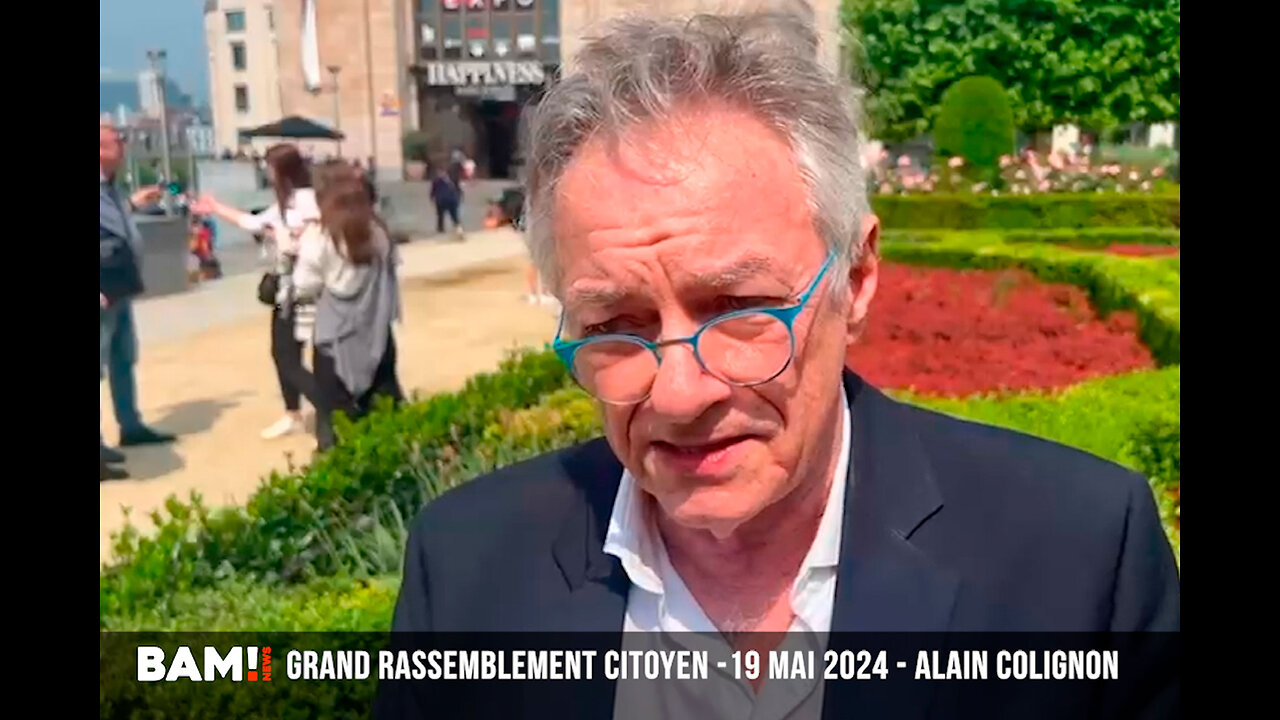 EN BELGIQUE 🇧🇪 DES CITOYENS SE LÈVENT CONTRE L'OMS (Itw Alain Colignon)