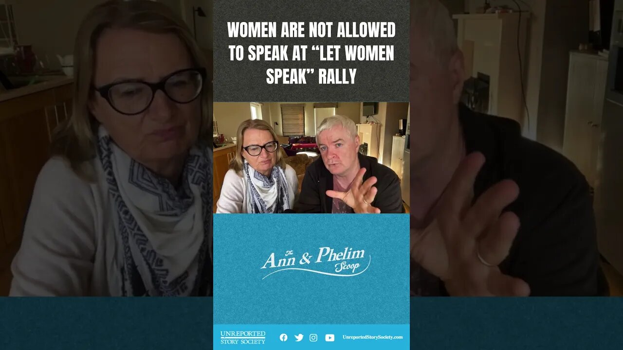 Women are not allowed to speak at "Let Women Speak" rally in Dublin #ytshorts #news #lgbtq #news