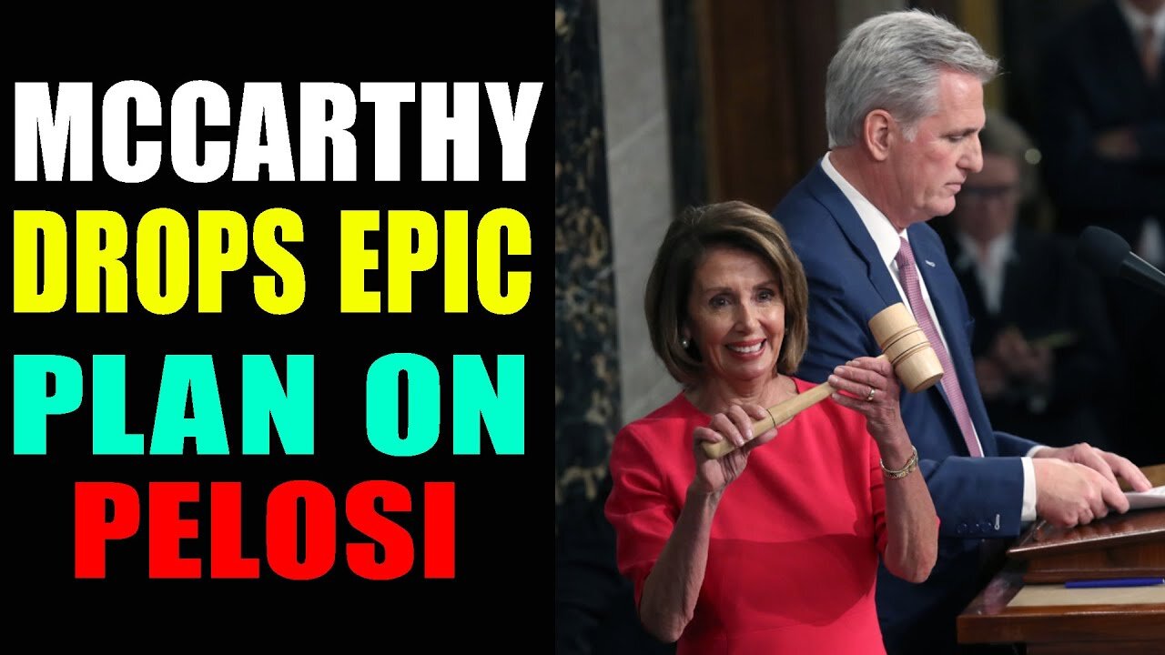 MCCARTHY DROPS EPIC BOMB ON PELOSI!! CHUCK SCHUMER ENCOURAGING INSURRECTION AGAINST SCOTUS